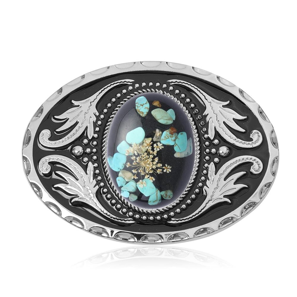 5315 Native American Belt Buckle Western Cowboy Luminous Scorpion Tiger eye